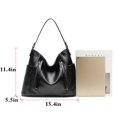 thumbnail image 2 of Ladies Handbag Fashion Large Capacity Retro Shoulder Handbag Crossbody Bag, 2 of 10