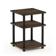 thumbnail image 1 of Furinno 15095CWN/BK Turn-N-Tube Easy Assembly Multipurpose Shelf, Columbia Walnut/Black, 1 of 4