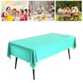 thumbnail image 3 of YAOMOBB Birthday Party Decoration Supplies Disposable Premium Decorative Tablecloth 10 Pcs Waterproof Tablecloth for Rectangle Tables 72 x 54 Inch, 3 of 7