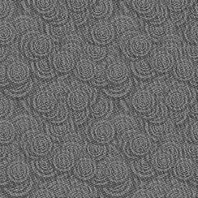 Ahgly Company Tapis d'Intérieur Lavable en Machine Carré Gris Transitionnel, 5 Pieds Carré