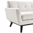 thumbnail image 2 of Modway Engage Herringbone Fabric Loveseat in Ivory, 2 of 8