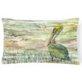 thumbnail image 1 of Carolines Treasures SC2012PW1216 Pelican Sunset Canvas Fabric Decorative Pillow, 1 of 1