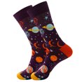 thumbnail image 1 of Agiferg Cosmos Series Star Constellations Female Laughing Socks Astronaut Socks, 1 of 3