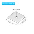 thumbnail image 2 of Uxcell Rondelle Carrée, Lot de 20, M5x30x30x2 mm, Rondelles Carrées pour Plaques en Acier Inoxydable 304, 2 of 5