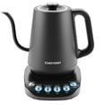 thumbnail image 1 of Chefman Electric 0.8L Gooseneck Kettle w/ 5 Preset Temperatures, Keep Warm Function - Black, New, 1 of 7