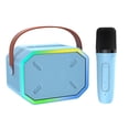 thumbnail image 1 of RXIRUCGD Haut-Parleur Bluetooth Portable avec Ensemble de Microphone, Haut-Parleur Bluetooth Rétro avec Machine de Karaoké pour la Maison, Micros de Karaoké Portatifs à Main Machine de Haut-Parleur pour Enfants et Adultes Fête à la Maison Anniversaire, 1 of 6