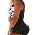 thumbnail image 2 of Women Plus Size Tankini Swimsuits Two Piece Swim Top Shorts Tummy Control Bathing Suits Swimwear, 2 of 7