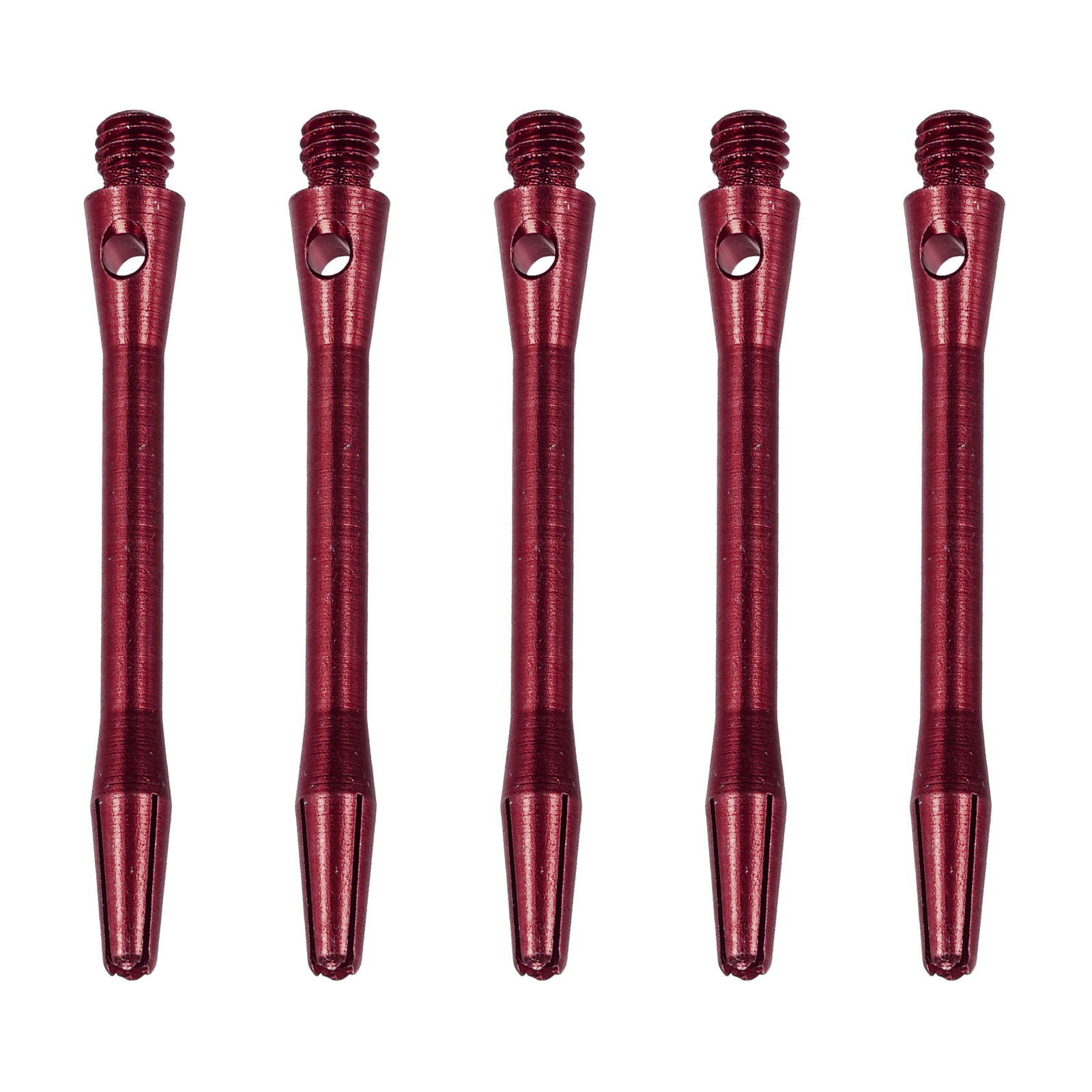 Uxcell Aluminum Dart Shafts 15 Pack Medium 2BA Thread Dart Stems Red 45mm