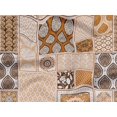 thumbnail image 5 of oneOone Rayon Brown Fabric Patchwork Sewing Material Print Fabric By The Yard 56 Inch Wide-DU, 5 of 5