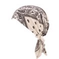 thumbnail image 1 of CEHVOM Women Ruffle Cancer Chemo Hat Beanie Scarf Turban Head Wrap Cap WH, 1 of 2