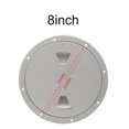 thumbnail image 2 of Yeacher ABS Round Deck Inspection Access AntiSlip HatchCover Boat Screw Out Deck Inspection Plate Cover, 2 of 8