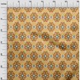 thumbnail image 2 of oneOone Cotton Poplin Fabric Diamond & Swirl Ikat Decor Fabric Printed BTY 42 Inch Wide, 2 of 4