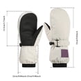 thumbnail image 2 of Insulated Youth Ski And Cycling Mittens For Cold Weather With Touchscreen Fingertips And Enhanced Grip Technology, 2 of 3