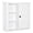 White, variant on HOMCOM Bathroom Wall Cabinet with 3 Open Shelves, Storage Cupboard