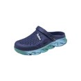 thumbnail image 1 of UKAP Women Summer Slippers Closed Toe Slide Sandals Slip On Flat Sandal Pool Clogs Cozy Blue  9(M), 1 of 6