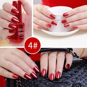 Dvkptbk Nail Polish 2Pc New Mirror Gel Nail Polish 18 ml Non-Irritating-Drying Metal Color Nail Polish Kitchen Gadgets