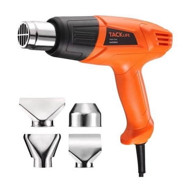 HGP68AC - HEAT GUN 120V 1500W 2PIN AC PLUG TEMP:932F/572F 4 ATTACHMENTS