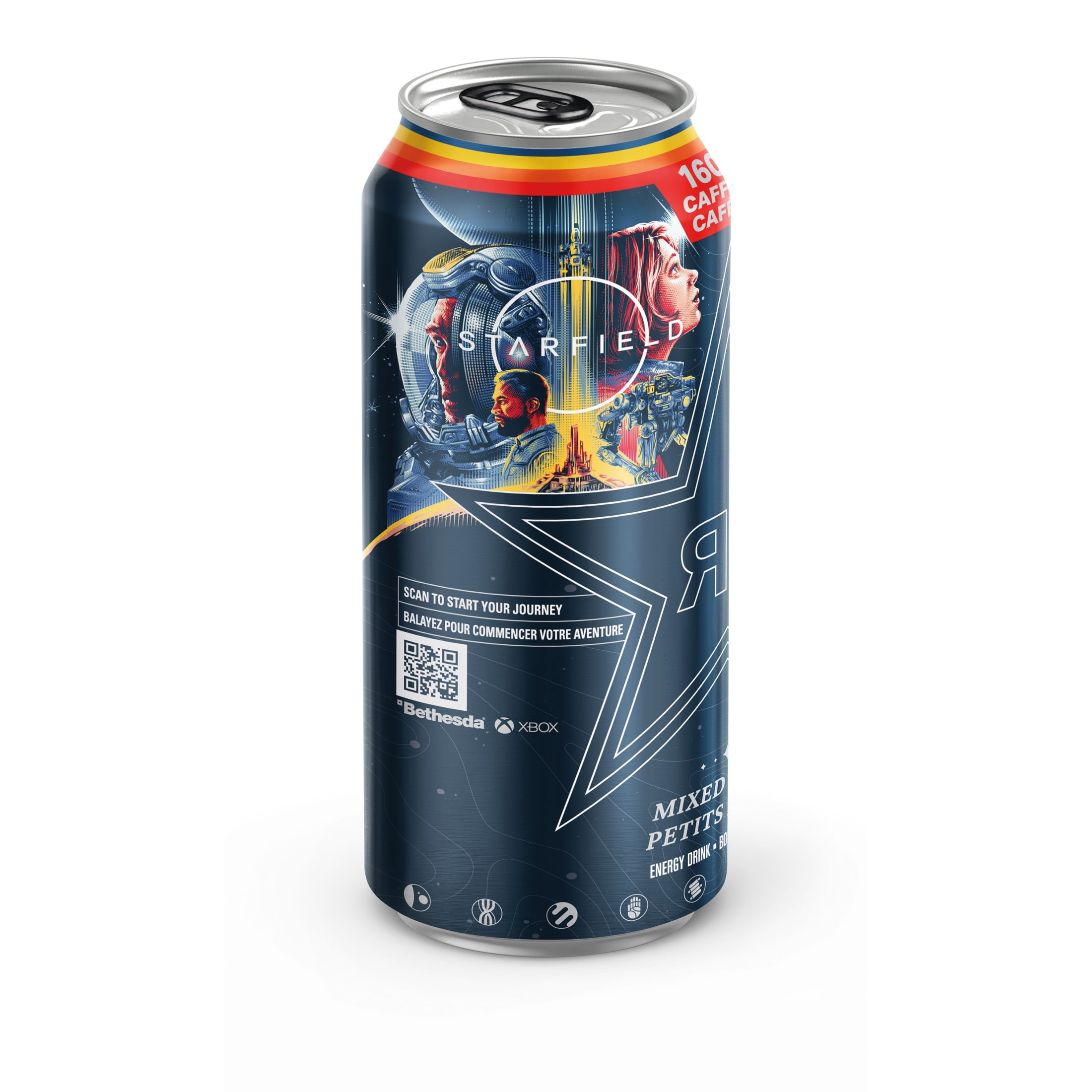 Discontinued Rockstar Mixed Berry Energy Drink 473 mL, Can