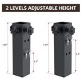 thumbnail image 2 of Lefu Rallonges de Pieds de Table Réglables pour Tables Pliantes, 4 Pcs - Hauteur de Table Relevable, 2 of 8
