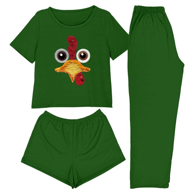 Womens Pajamas Set, Casual Pants and Tops Sleepwear