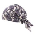 thumbnail image 3 of Couvre-Chef Cancer pour Femmes Confort Foulard Bonnet Chimio Cancer - Fond Noir avec Grand, 3 of 7