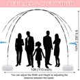 thumbnail image 5 of JerDorgo Balloon Arch Kit with Pump and Birthday Banner, Adjustable Width 10 Feet, Balloon Arch Frame with Base for Wedding Anniversary Party Decoration, 5 of 5