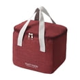 thumbnail image 2 of TopLLC Organisateurs et Rangement de Garde-Robe, Organisation et Rangement, Bacs de Rangement, Contenants de Rangement Sac Bento Isolé Sac à Lunch Glacière Isolée Sac à Lunch Portable Sac de Pique-Nique Isolé Organisateur de Lunch Isolé, 2 of 6