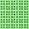 thumbnail image 1 of Ahgly Tapis d'Intérieur Lavable en Machine Carré Vert Jade Transitionnel, 5 Pieds Carré, 1 of 7