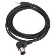 thumbnail image 1 of Sound Cable, 3.5mm To 90 Degree MINI DIN 5 Pin Male Cable Plug And Play PVC High Accuracy 9.8ft  For Mobile Phone, 1 of 8