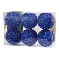 thumbnail image 2 of Meitianfacai Exquisite Christmas Ball Creatives Design Holiday Party Venue Decorations Christmas Tree Hanging Decorations Gift Ball, Blue, 2 of 6