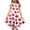 White, variant on Girl Dress Child Toddler Girls Canada Day Maple Leaf Flag Print Flutter Sleeve Floral Dress Robe Ado Fille White 14 Years-15 Years