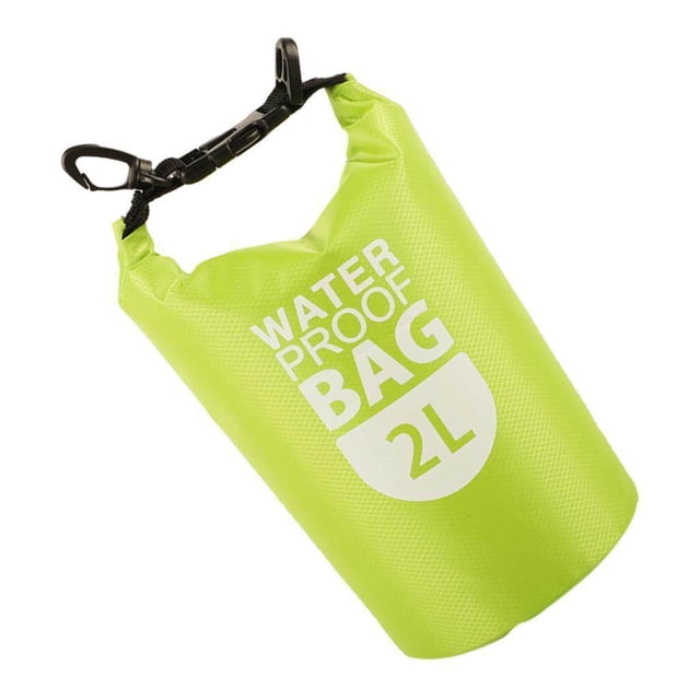 thinsony 2L Sac Étanche Sac Sac Pochette pour le Rafting en Canoë de Plongée Vert
