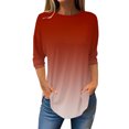 thumbnail image 1 of Birdeem Blouse Mode Femme Manches 3/4 Col Rond Ample, 1 of 9