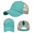 thumbnail image 3 of Unisex Men Women Solid Color Sun Hat Adjustable Baseball Cap Hip Hop Hat, 3 of 4