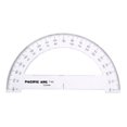 thumbnail image 1 of PACIFIC ARC P8S PROTRACTOR 8 INCH ACRYLIC 180 DEGREE, 1 of 5