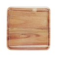 thumbnail image 2 of Oleegame 2PC Placemat Wood Serving Tray Durable Dishwasher Rectangular Party Plates Household Tableware, 2 of 9