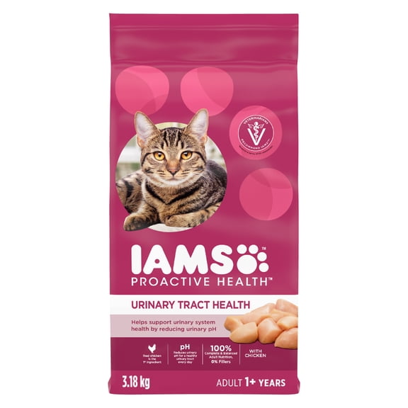 Iams Proactive Health Adult Urinary Tract Care Dry Cat Food with Chicken 3.18kg