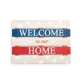 thumbnail image 2 of Martha Stewart Collection Americana « Bienvenue chez Nous » Art Mural, 2 of 3