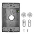 thumbnail image 2 of Power Outlet Box, NEMA 10-50R 14-50R High Strength Socket Box Dust  Aluminum Alloy With Screw For Warehouse For Outdoor, 2 of 8
