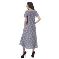 thumbnail image 3 of Moomaya Tenues d'Été Femmes Coton Flex Imprimées Robes Décontractées, 3 of 5