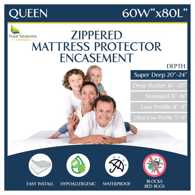 Housse de Matelas à Poche Super Profonde - Grand Lit - Z