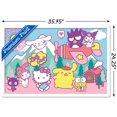 thumbnail image 2 of Hello Kitty and Friends - Happiness Overload Wall Poster, 14.725" x 22.375" Framed, 2 of 4