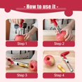 thumbnail image 4 of Coreer, Outil Multi-Usage, Corer Rapide, Facile à Utiliser en Forme de Poire Ananas Outil de Cuisine, 4 of 5