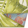 thumbnail image 2 of Erbanica Green Leaves Indoor Outdoor Rug, Unique Design, Easy to Clean, 2 of 5