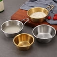 thumbnail image 3 of Bol à Vin de Riz en Acier Inoxydable avec Poignée, Contenant Résistant à la Chaleur pour la Cuisson et l'Assaisonnement, Design Compact pour la Cuisine Ou la Salle à Manger, 3 of 9