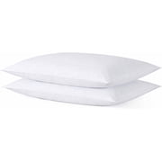 Thin Flat Slim Ultra Soft Bed Pillows Size Set of for Sleeping Bed Pillow for Stomach Back and Side Sleepers Machine Washable x es