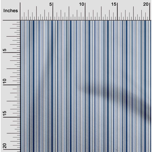 oneOone Polyester Lycra Tissu Multicolor Stripe Print Tissu à Coudre BTY 56 Pouces de Large
