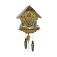 thumbnail image 1 of Quartz Cuckoo Clock Black forest house with music, 1 of 1