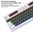 thumbnail image 4 of COFEST Clavier Mécanique Véritable Russe Clavier de Jeu Russe Clavier Filaire à Commutation à Chaud Bleu, 4 of 8