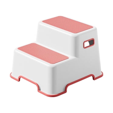 Marchepied pour Tout-Petits Marchepied pour Pot Marchepied Durable Polyvalent Trapézoïdal Gris